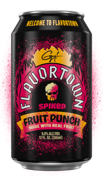 Flavortown Spiked Fruit Punch can